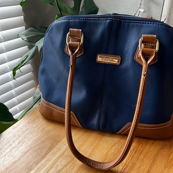 Mark Fisher Blue and Brown Purse - Picture 2 of 9